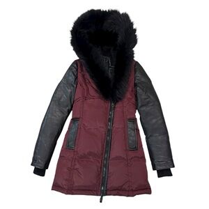 Nicole Benisti Fur Trimmed Down Puffer Jacket